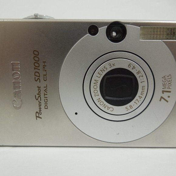 Canon PowerShot SD1000 7.1MP Digital Elph Camera with 3x Optical Zoom - Picture 2 of 8